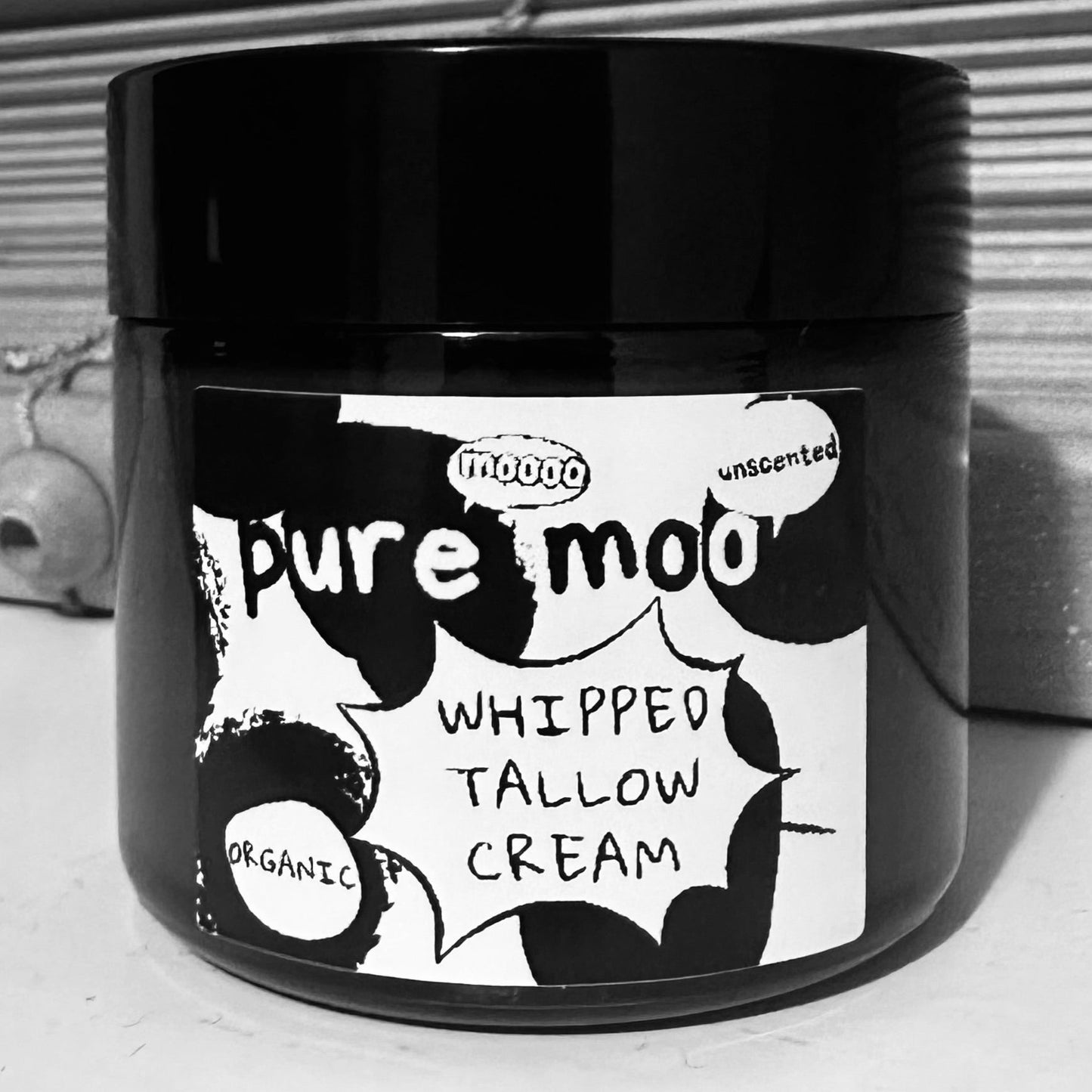 Whipped Premium Angus Beef Tallow Moisturiser Cream Skin Care | Beef Tallow for Skin | 60ml